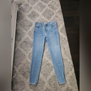 Madewell Light Blue Skinny Jeans